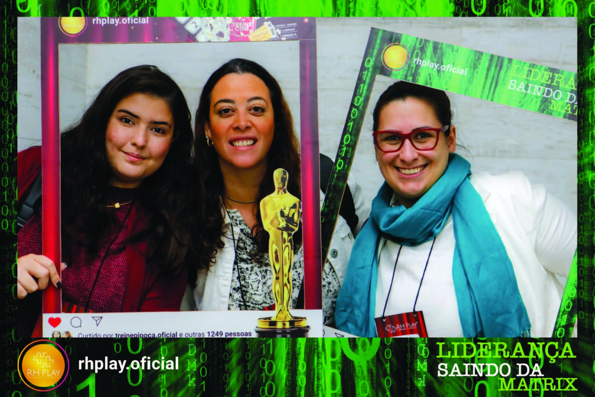 Liderança Saindo da Matrix — Selfie Oscar